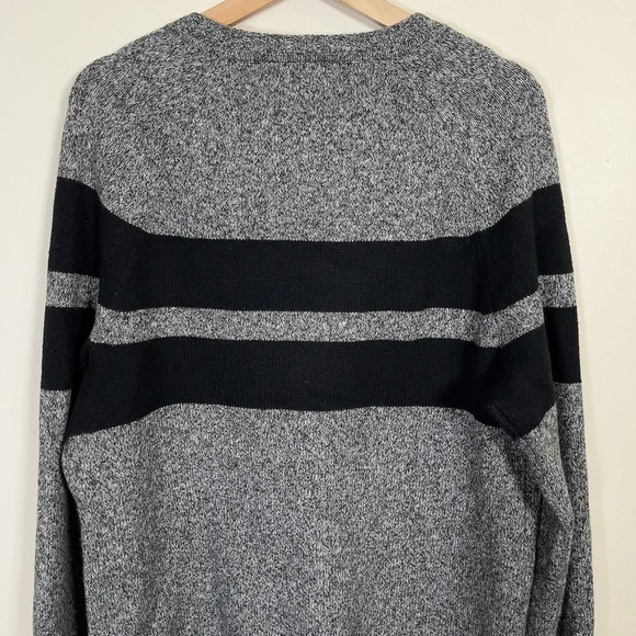 Banana Republic Two Black Stripped Grey Sweater - Picture 12 of 14
